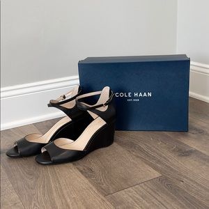 New Cole Haan Sadie Grand Wedge Sandals